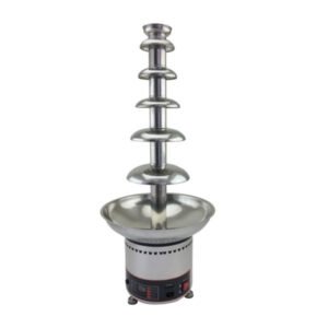 commercial 6 tier chocolate fountain for buffet restaurant hotel dessert shop wedding party and catering service