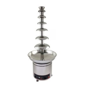 7 tier commercial chocolate fountain for buffet dessert service and catering events
