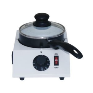 D20049 single pot chocolate melting machine with 1 kg capacity and adjustable dry heating for commercial dessert service
