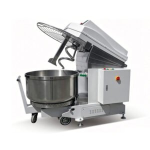 Commercial removable bowl spiral dough mixer for bakery production