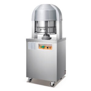 Automatic 36-part dough divider for commercial bakery use, dividing dough and stuffing into 30g to 180g uniform portions