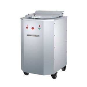 Hydraulic dough divider for commercial bakery dough portioning