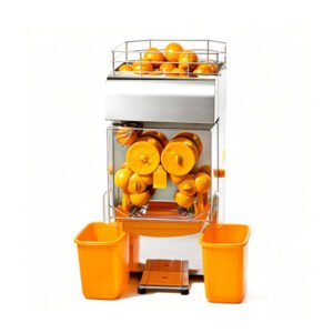 YD-2000E-4 Commercial Orange Juicer Machine 20 Oranges Per Minute Automatic Citrus Squeezer Equipment