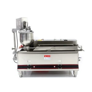 YD-T-100B Gas Double Row Automatic Donut Machine Commercial Doughnut Making Equipment