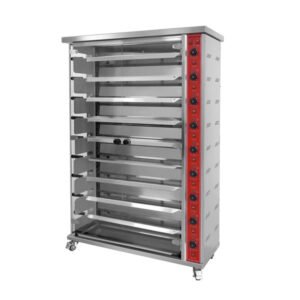 Commercial Electric 9 Rod Chicken Rotisserie Oven Commercial Chicken Roasting Equipment