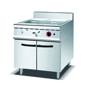 YD-YS-RB-B Commercial Gas Bain Marie with Cabinet Base 800mm Commercial Kitchen Equipment