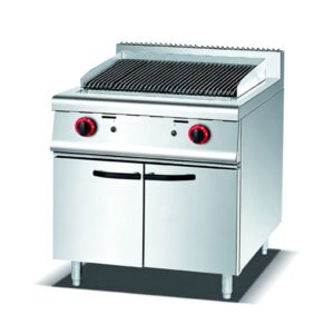 YD-YS-RH-B Commercial Gas Charbroiler with Cabinet Base 800mm Commercial Kitchen Equipment