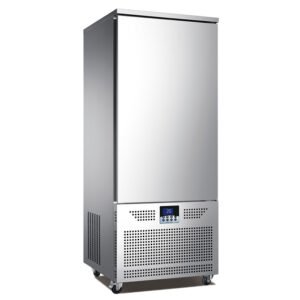 15-tray commercial blast freezer 370L rapid freezing cabinet with -40°C forced-air cooling