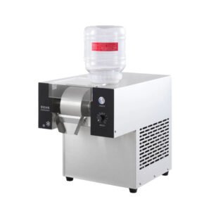 Commercial bingsu machine with 80KG daily output and stainless steel body