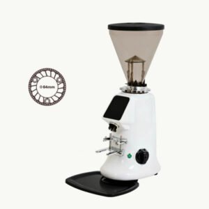 JX-600AD commercial coffee grinder with 64mm flat burrs and 1.2kg bean hopper for cafés and restaurants