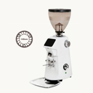 Commercial Coffee Grinder JX-683 with Italy Imported 83mm Flat Burrs for Café and Coffee Shop Use