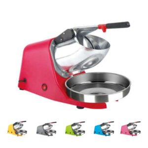 300W electric ice crusher machine WF-A109F with multiple blade options for commercial beverage preparation