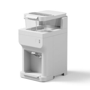 WF-B177 8L commercial ice shaver machine with 350W motor for shaved ice, snow ice, cold drinks, cafés, dessert shops, and beverage stores