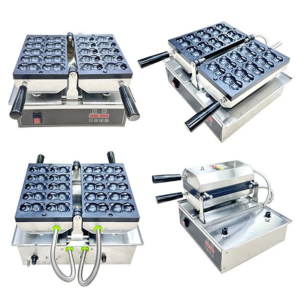 Commercial panda waffle maker XM-10 for snack shops and children’s venues