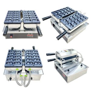 Commercial panda waffle maker XM-10 for snack shops and dessert businesses