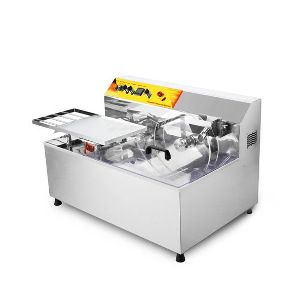 Commercial chocolate tempering machine NP-353 with vibrating table for bakery and dessert shop production