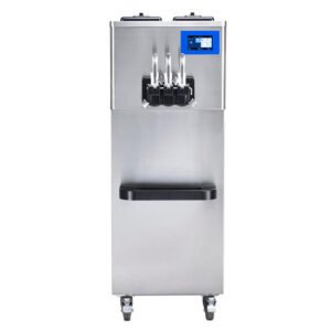 BQ332-HA commercial soft serve ice cream machine with 3 flavors and 30–35 L/h capacity