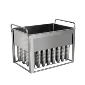 Commercial Stainless steel popsicle mold for corn shaped popsicles 80ml 30 cavities