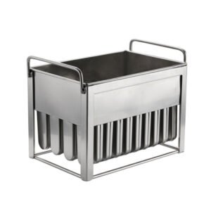 commercial stainless steel popsicle mold with 40 cavities and 80ml capacity