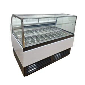 Commercial Ice Cream Display Freezer YD-MR-H6 Series, 12–20 Pans