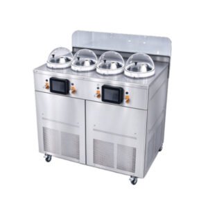 YB8460-DLB Commercial Gelato Machine with Display Dome